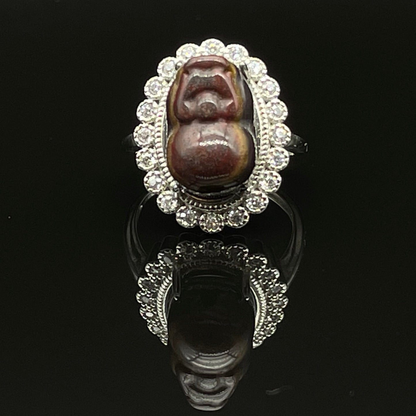 Ring | Alashan Agate (Pi-Xiu)