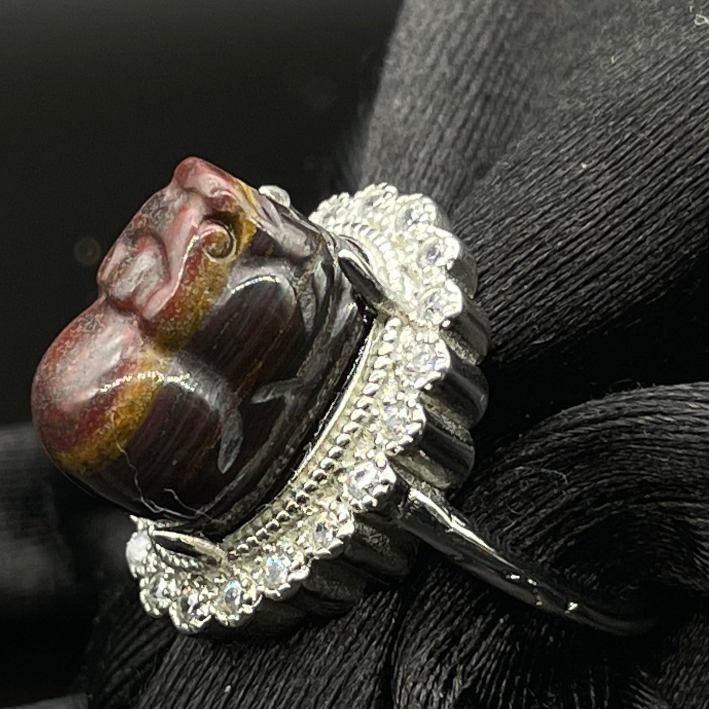 Ring | Alashan Agate (Pi-Xiu)