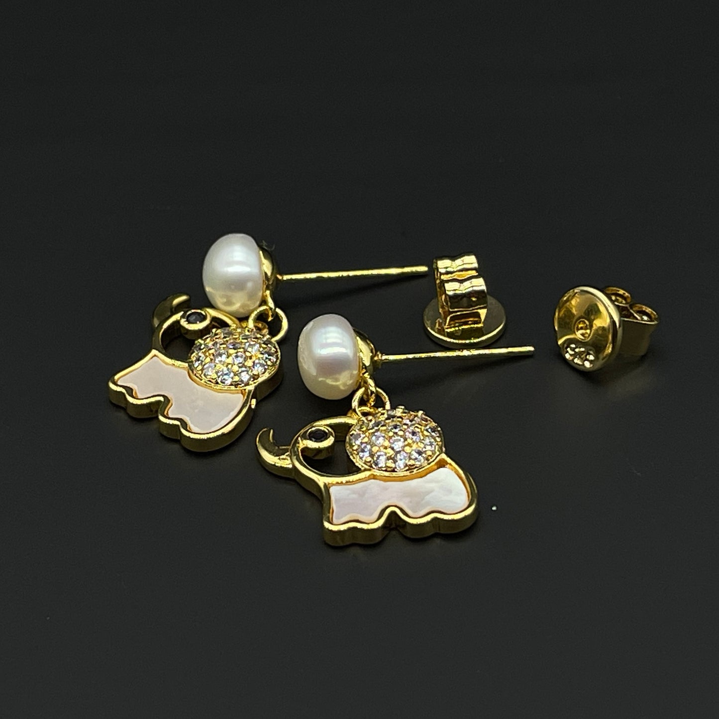 Earrings | Fresh Water Pearl |Mother of Pearl