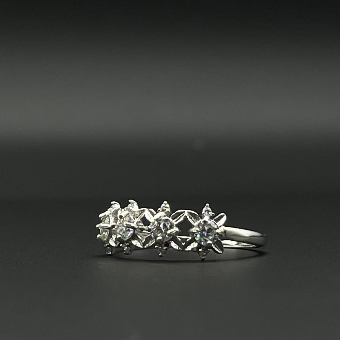 Ring | Moissanite (0.3ct *4)