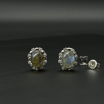 Earrings | Labradorite